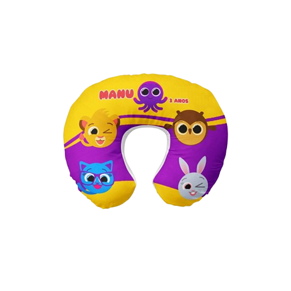 Almofada Para Pescoço Travesseiro infantil Bolofofo