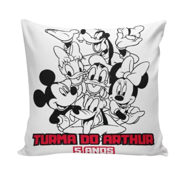 Almofada de pintar Turma do Mickey