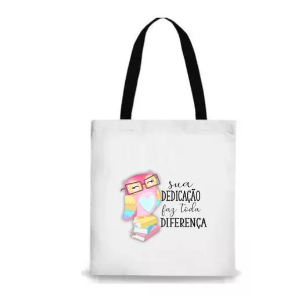Bolsa Ecobag Dia dos Professores dedicação