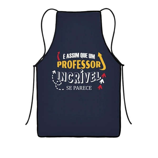 Avental Dia dos professores - Professor Incrivel