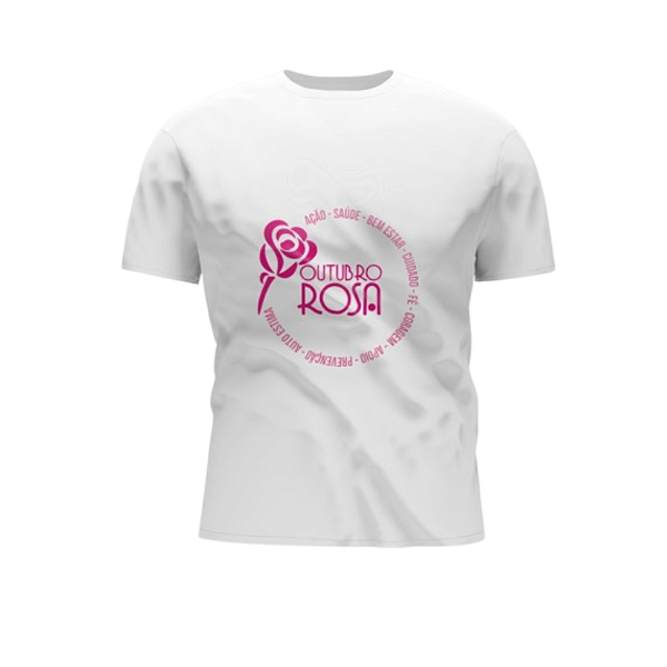 Camiseta/blusa Outubro rosa 2024