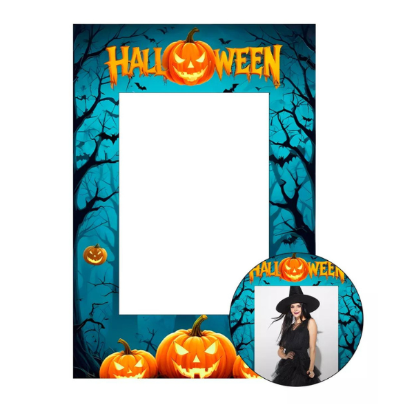 Painel Decorativo interativo vazado Halloween night