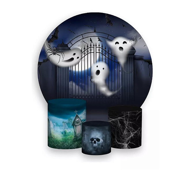 Kit Veste Facil Festa -  Halloween Fantasmas
