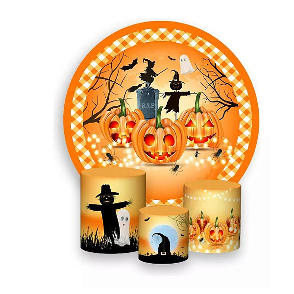 Kit Veste Facil Festa -  Halloween Cemitério