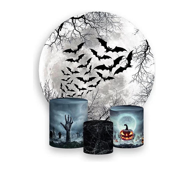 Kit Veste Facil Festa -  Halloween Morcegos