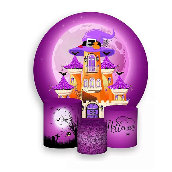 Kit Veste Facil Festa -  Halloween Castelo
