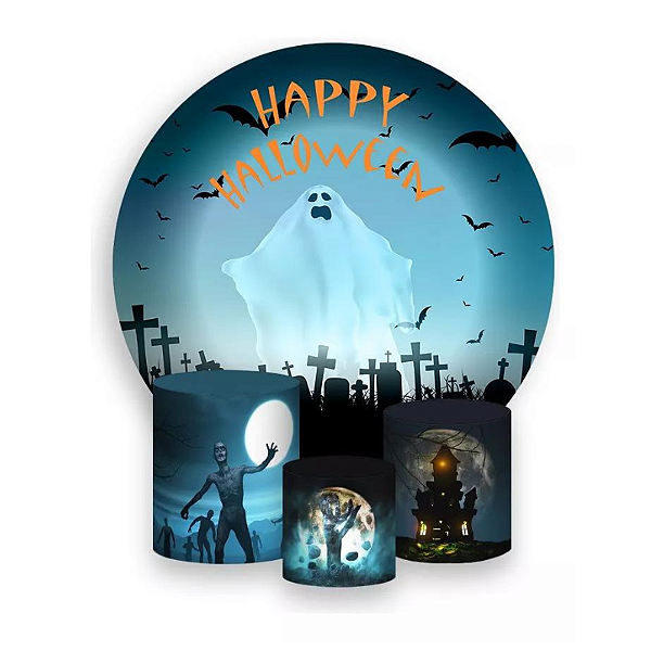 Kit Veste Facil Festa -  Halloween Zumbis