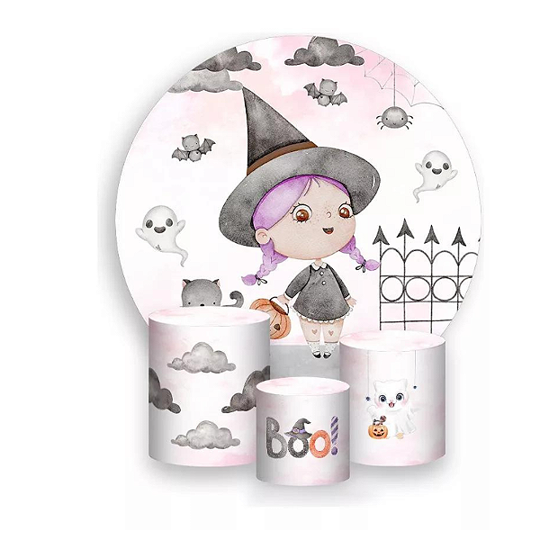 Kit Veste Facil Festa -  Halloween Boo Cute
