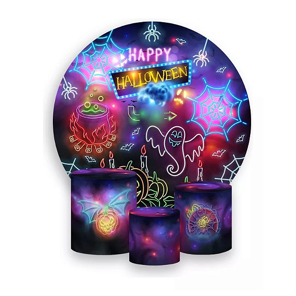 Kit Veste Facil Festa -  Halloween Neon