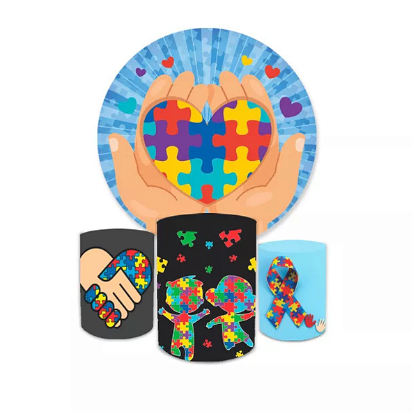 Kit Veste Facil Festa -  Austimo/Autista