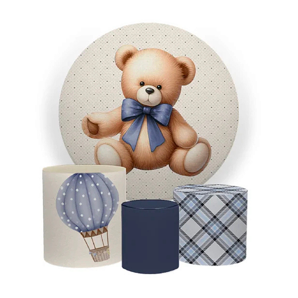 Kit Veste Facil Festa - Chá de bebê ursinho