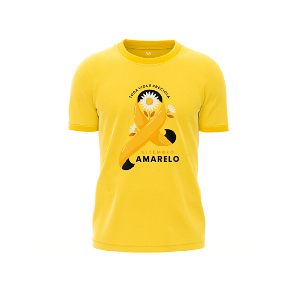 Camiseta/blusa Setembro Amarelo 2024 tam GG Promoção