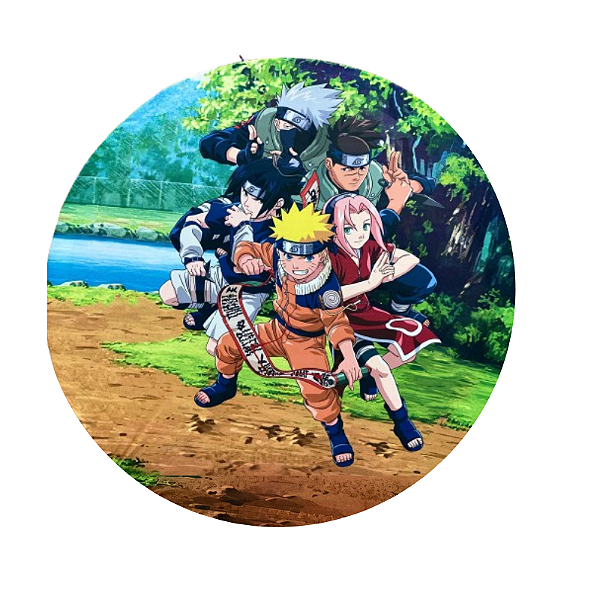 Painel Redondo Naruto Promoção