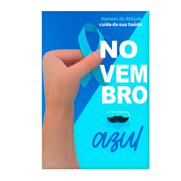 Painel Decorativo Novembro azul 2024