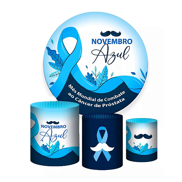 Kit Veste Facil Festa - Novembro azul