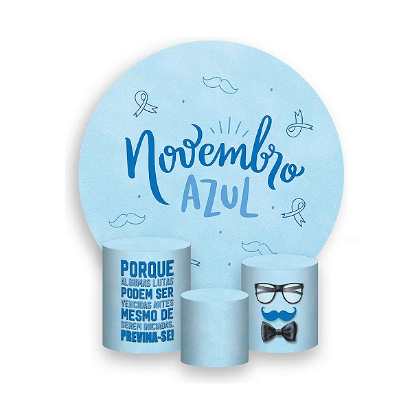 Kit Veste Facil Festa - Novembro azul 4