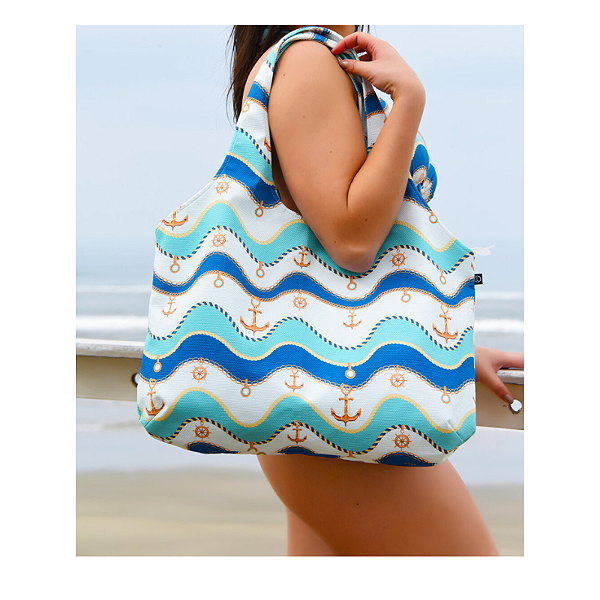 Bolsa Strap Bag Marinheiro Dupla face - Moda Praia 2025