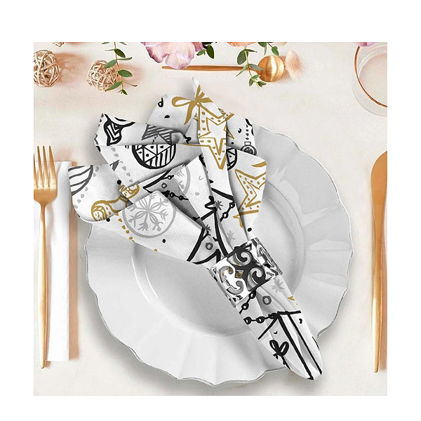 Guardanapos Para Mesa Posta - Natal Árvore