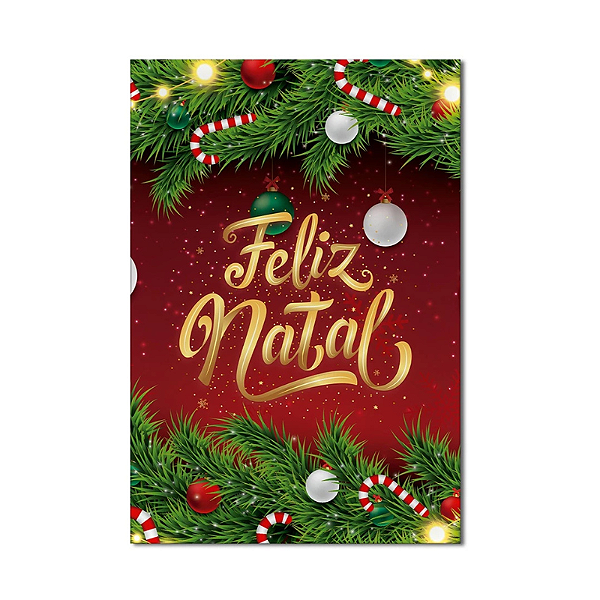 Painel Decorativo Vertical - Natal Festão