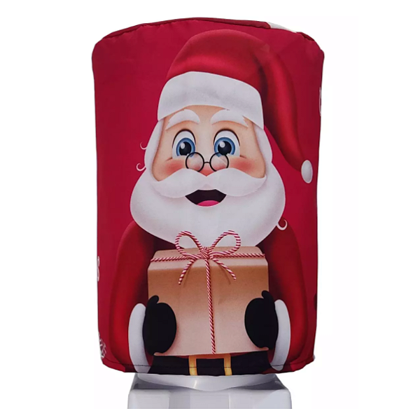 Capa Para Galão De Água 20 Litros - Natal Papai Noel