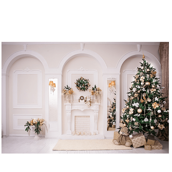 Fundo Fotográfico Em Tecido Natal 2,0x1,5 - Natal