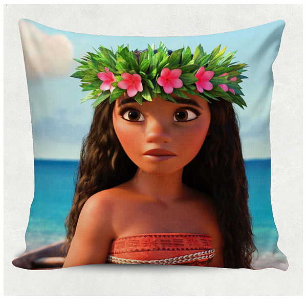 Almofada Cheia - Moana 2 guirlanda