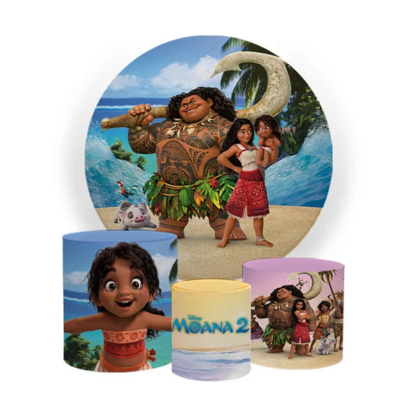 Kit Veste Facil Festa - Moana 2 O filme