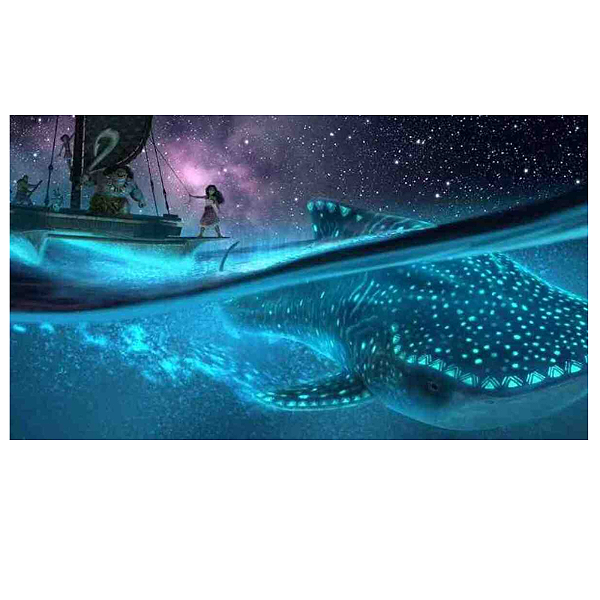 Painel Retangular Decorativo - Moana 2 o filme