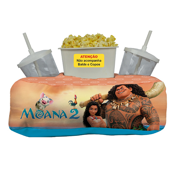 Almofada Porta Pipoca - Moana 2