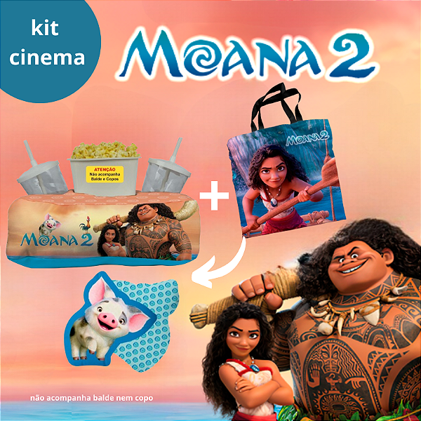 Kit Cinema 1 - Moana 2 o filme