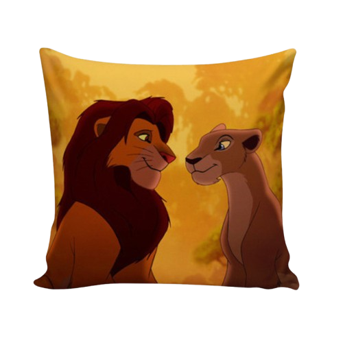 Almofada Cheia - O Rei Leão Casal