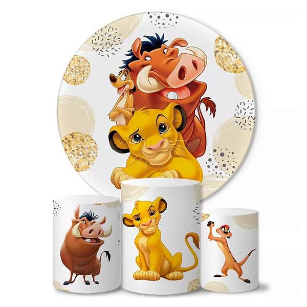 Kit Veste Facil Festa - O Rei Leão/ Simba