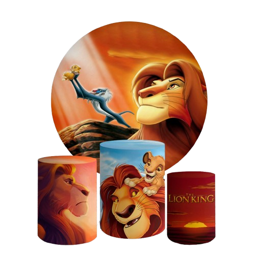 Kit Veste Facil Festa - O Rei Leão/Círculo