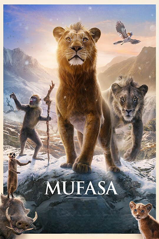 Painel Decorativo Vertical - Mufasa O rei Leão
