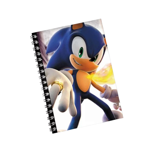 Adesivo de Caderno - Sonic