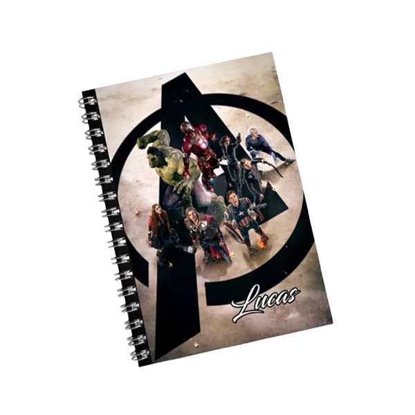 Adesivo de Caderno - Vingadores