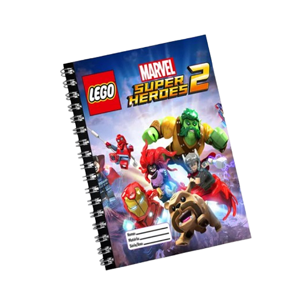 Adesivo de Caderno - Super Herdes 2