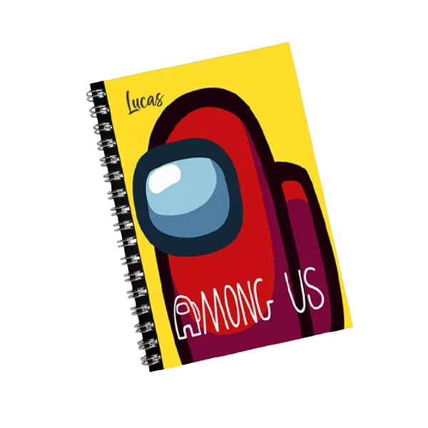 Adesivo de Caderno - Among us