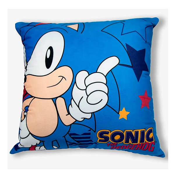 Almofada Cheia Quadrada - Sonic 3 o filme