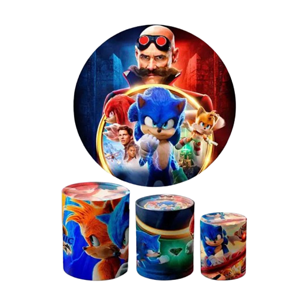 Kit Veste Facil Festa - Sonic 2