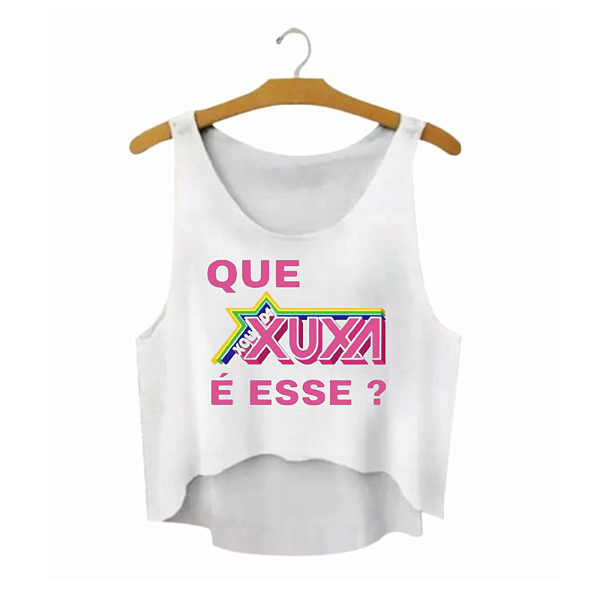 Regata Cropped Carnaval 2025 - Que show da xuxa é esse