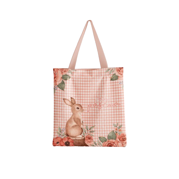 Bolsa Ecobag Páscoa 2025/Laranja