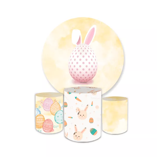 Kit Veste Facil Festa - Páscoa Amarelo