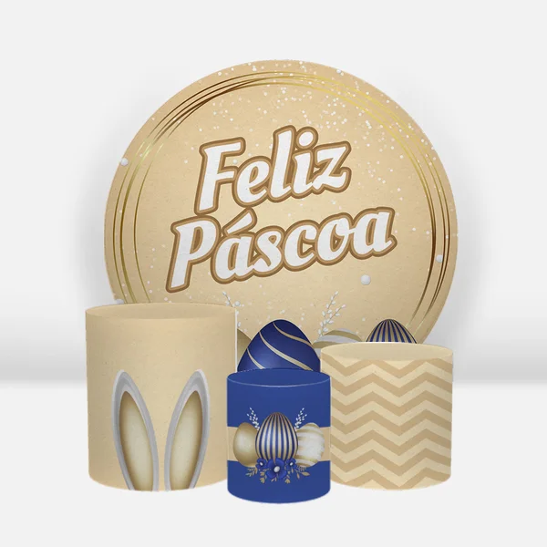Kit Veste Facil Festa - Páscoa Bege