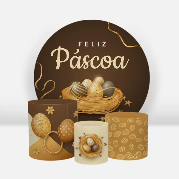 Kit Veste Facil Festa - Páscoa Ovos/chocolate