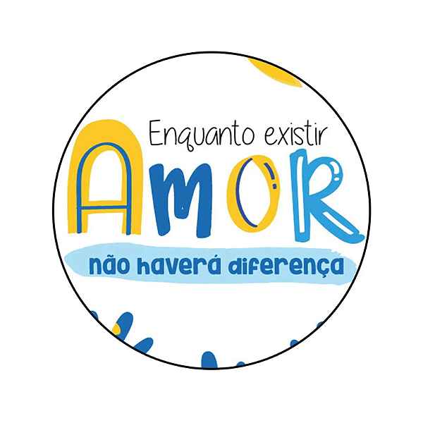 Painel Redondo Veste Fácil Sindrome de Down