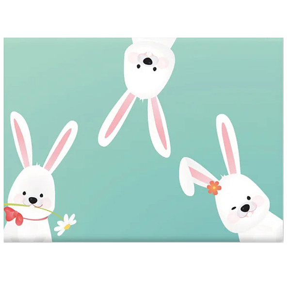 Jogo Americano Mesa Posta - Páscoa coelho verde