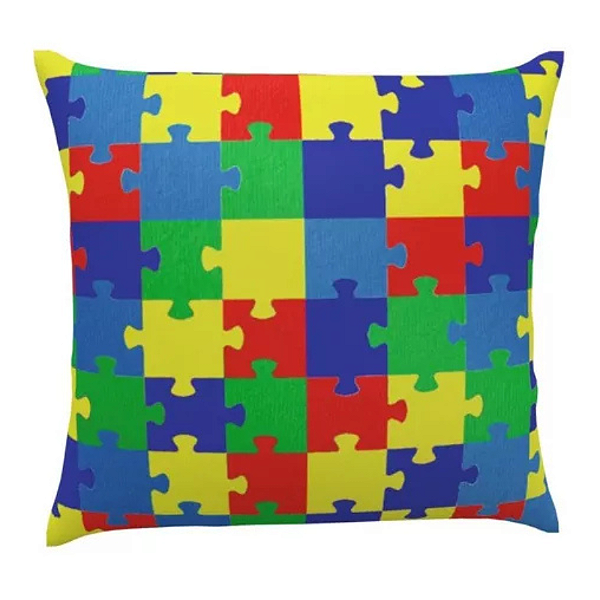 Almofada Cheia - Autismo/Autista/ Campanha Abril azul 9