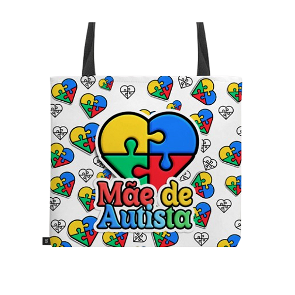 Bolsa Ecobag Autismo/Autista/Campanha Abril azul