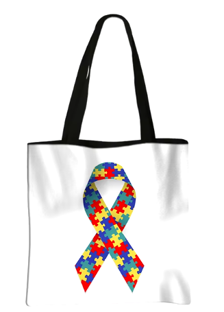 Bolsa Ecobag Autismo/Autista/Campanha Abril azul 10